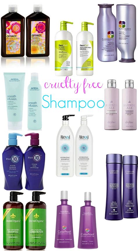 cruelty free hair products.